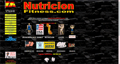 Desktop Screenshot of nutricionfitness.com